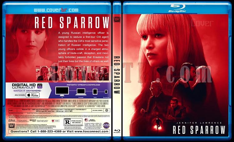 Red Sparrow (Kzl Sere) - Custom Bluray Cover - English [2018]-1jpg