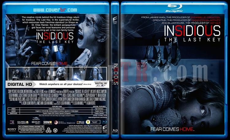 Insidious: The Last Key (Ruhlar Blgesi: Son Anahtar) - Custom Bluray Cover - English [2018]-1jpg