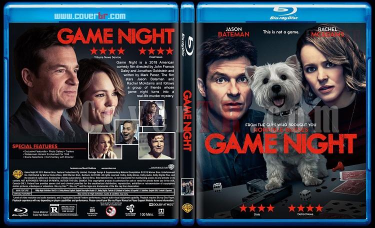 Game Night (Oyun Gecesi) - Custom Bluray Cover - English [2018]-1jpg