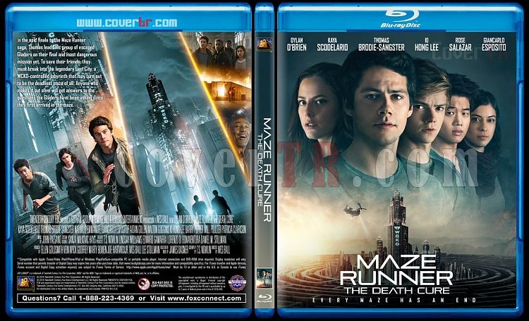 Maze Runner: The Death Cure (Labirent: Son syan) - Custom Bluray Cover - English [2018]-1jpg