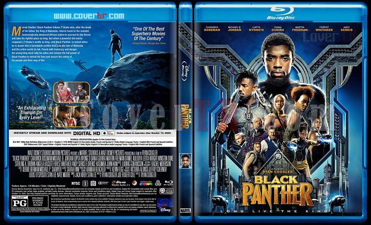 Black Panther - Custom Bluray Cover - English [2018]-2jpg