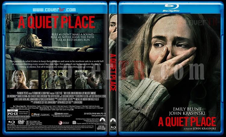 A Quiet Place (Sessiz Bir Yer) - Custom Bluray Cover - English [2017]-01jpg