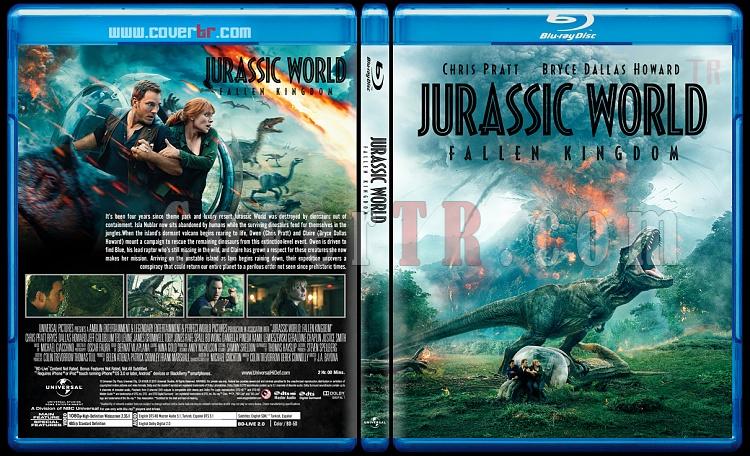 Jurassic World: Fallen Kingdom (Jurassic World:Yklm Krallk) - Custom Bluray Cover - English [2018]-1jpg