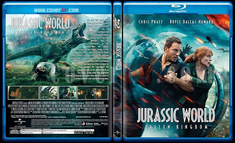 Jurassic World: Fallen Kingdom (Jurassic World:Yklm Krallk) - Custom Bluray Cover - English [2018]-2jpg