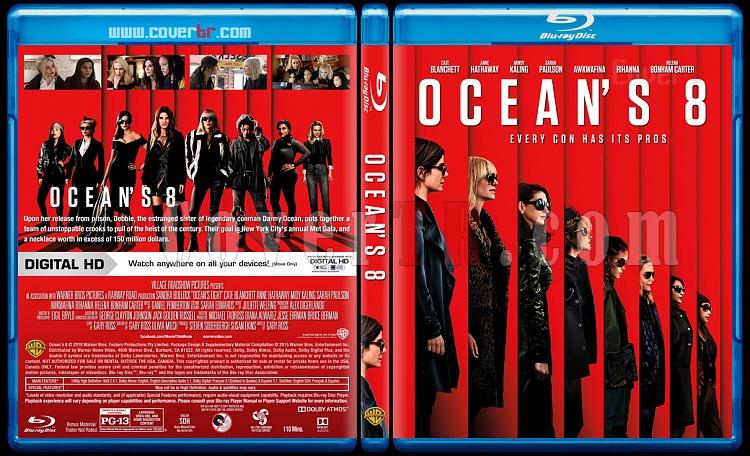 Ocean's 8 - Custom Bluray Cover - English [2018]-2jpg