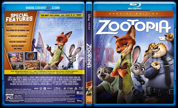 Zootopia (Zootropolis: Hayvanlar ehri) - Custom Bluray Cover - English [2016]-6jpg