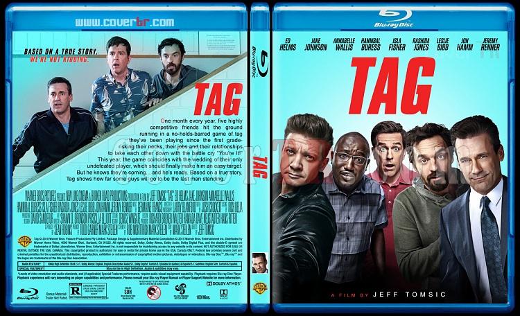 Tag (Yakalandn!) - Custom Bluray Cover - English [2018]-02jpg