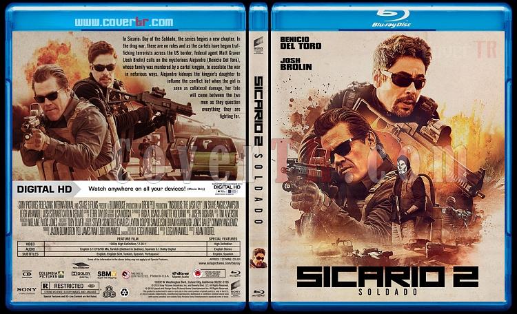 Sicario: Day of the Soldado - Custom Bluray Cover - English [2018]-03jpg