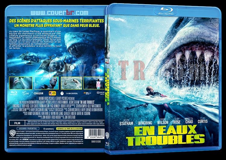 En eaux troubles (The Meg) - Custom Bluray Cover - French [2018]-eaux2jpg