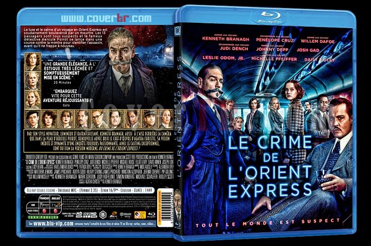 Le Crime de l'Orient-Express (Murder on the Orient Express) - Custom Bluray Cover - French [2018]-crime11jpg