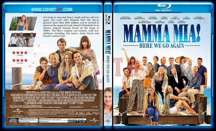 Mamma Mia! Here We Go Again (Mamma Mia! Yeniden Balyoruz) - Custom Bluray Cover - English [2018]-01jpg