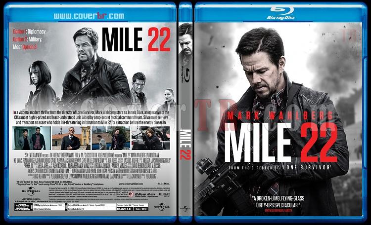 Mile 22 - Custom Bluray Cover - English [2018]-01jpg