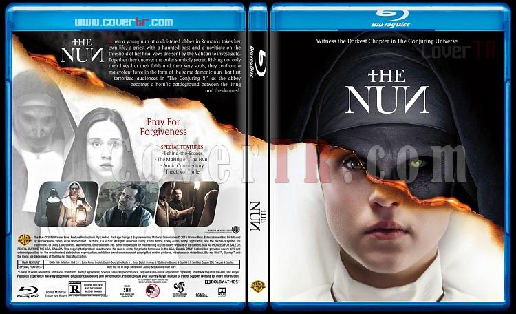 The Nun (Dehetin Yz) - Custom Bluray Cover - English [2018]-03jpg