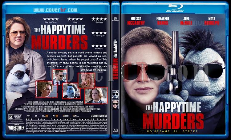 The Happytime Murders (Edepsiz Kuklalar) - Custom Bluray Cover - English [2018]-02jpg