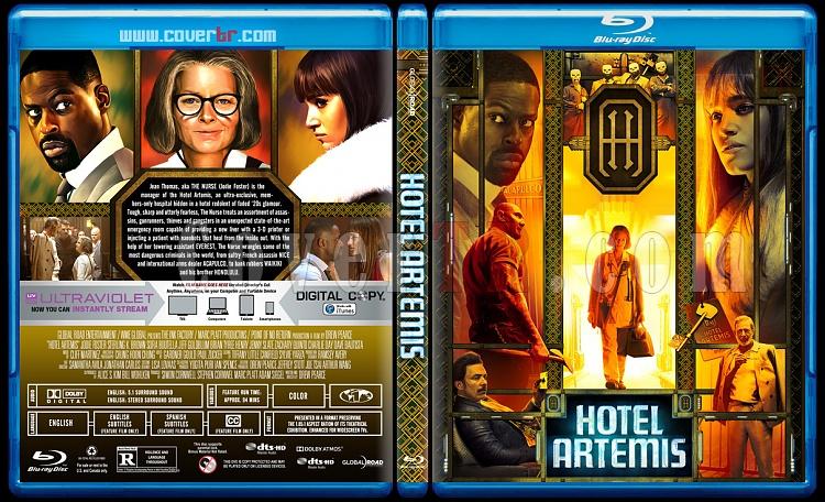 Hotel Artemis - Custom Bluray Cover - English [2018]-01jpg