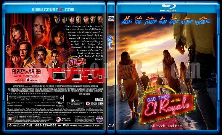 Bad Times at the El Royale (El Royale'de Zor Zamanlar) - Custom Bluray Cover - English [2018]-01jpg