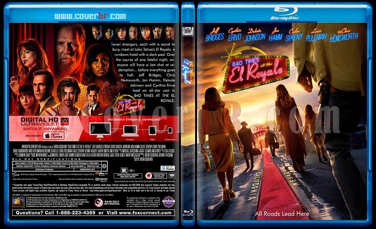 Bad Times at the El Royale (El Royale'de Zor Zamanlar) - Custom Bluray Cover - English [2018]-02jpg