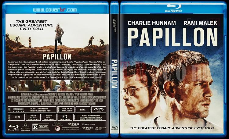 Papillon (Kelebek) - Custom Bluray Cover - English [2017]-1jpg