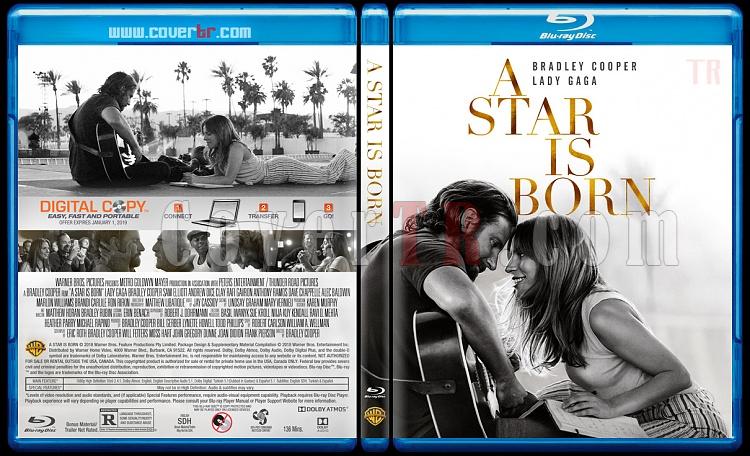 A Star Is Born (Bir Yldz Douyor) - Custom Bluray Cover - English [2018]-1jpg