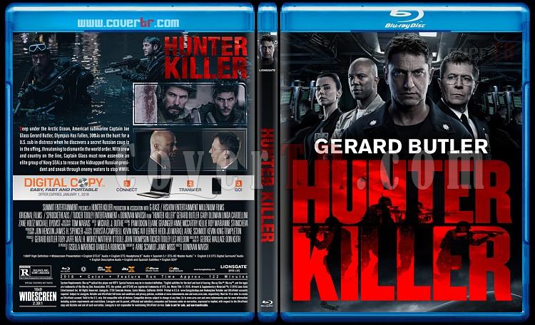 Hunter Killer (Katil Avcs) - Custom Bluray Cover - English [2018]-2jpg