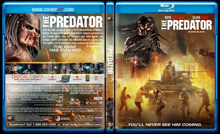 The Predator - Custom Bluray Cover - English [2018]-1jpg