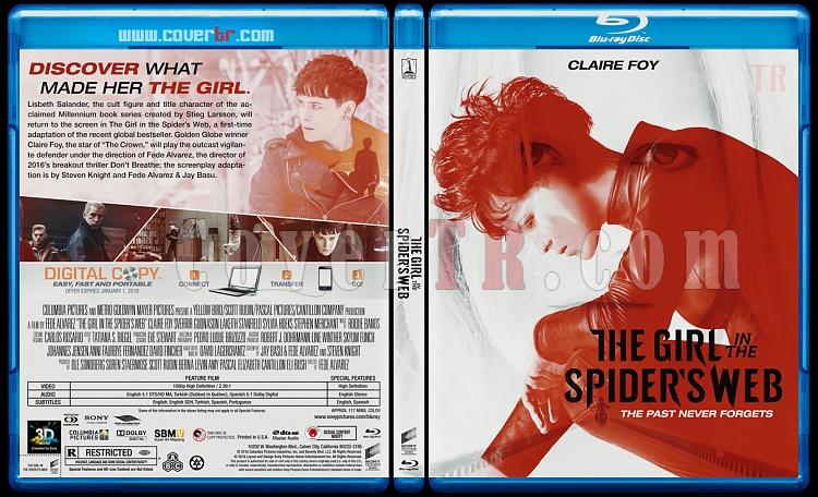 The Girl in the Spider's Web (rmcek Andaki Kz) - Custom Bluray Cover - English [2018]-1jpg