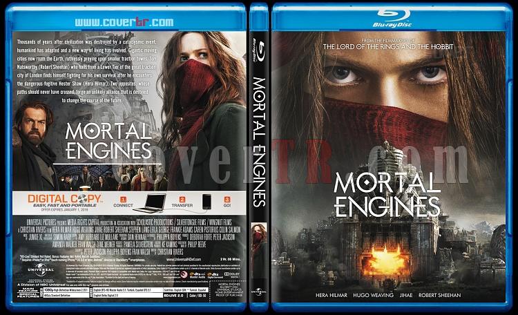 Mortal Engines (lmcl Makineler) - Custom Bluray Cover - English [2018]-1jpg