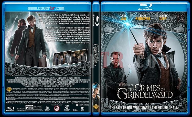 Fantastic Beasts: The Crimes of Grindelwald (Fantastik Canavarlar: Grindelwald'n Sular) - Custom Bluray Cover - English [2018]-1jpg