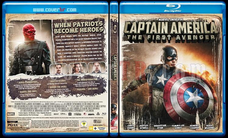 Captain America: The First Avenger - Custom Bluray Cover - English [2011]-1jpg