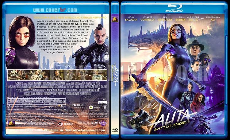 Alita: Battle Angel (Alita: Sava Melei) - Custom Bluray Cover - English [2019]-2jpg