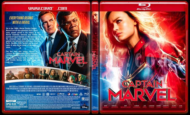 Captain Marvel - Custom Bluray Cover - English [2019]-01jpg