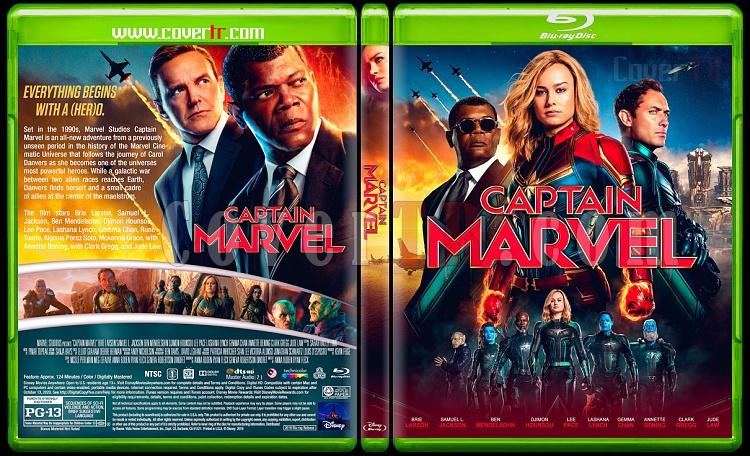 Captain Marvel - Custom Bluray Cover - English [2019]-02jpg