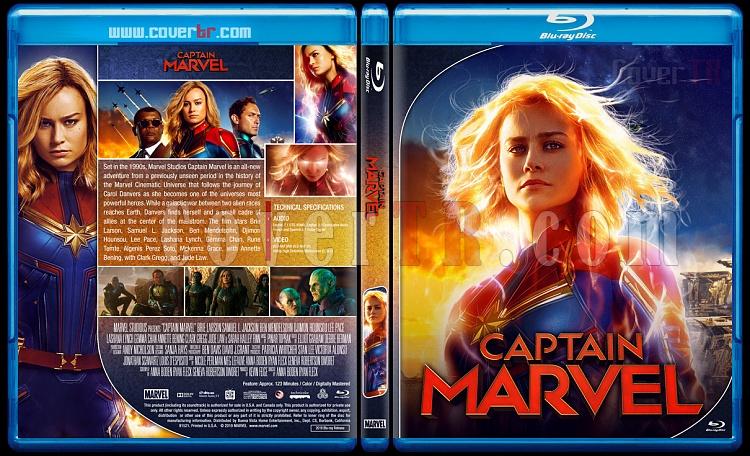 Captain Marvel - Custom Bluray Cover - English [2019]-01jpg