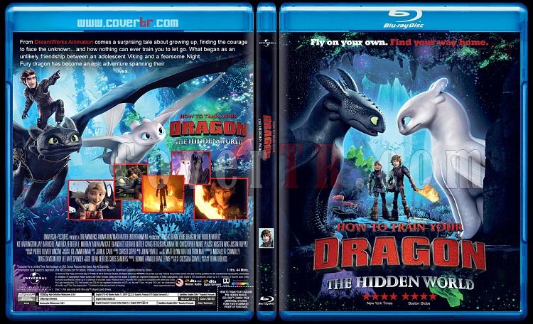 How to Train Your Dragon: The Hidden World (Ejderhan Nasl Eitirsin: Gizli Dnya) - Custom Bluray Cover - English [2019]-02jpg