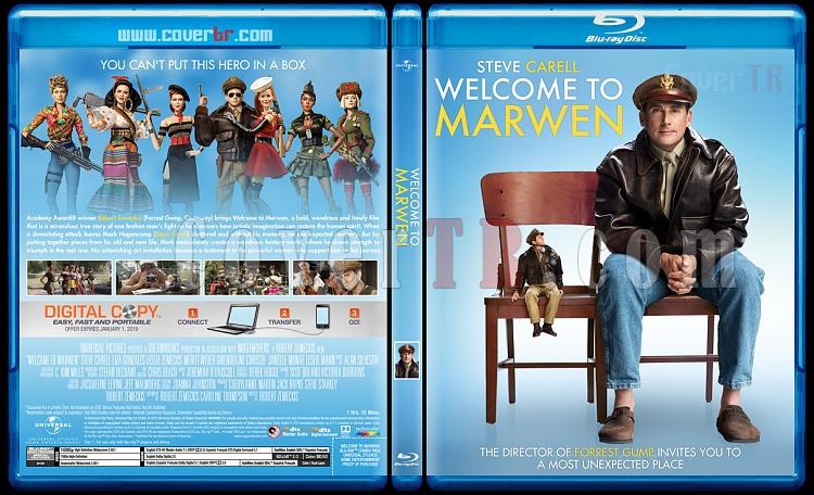 Welcome to Marwen (Marwen'a Hgeldiniz) - Custom Bluray Cover - English [2019]-01jpg