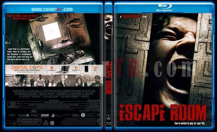 Escape Room (lmcl Labirent) - Custom Bluray Cover - English [2019]-02jpg