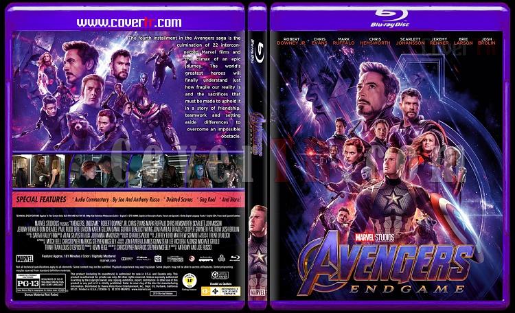 Avengers Endgame Custom Bluray Cover English 19 Covertr