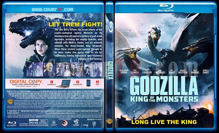 Godzilla: King of the Monsters (Godzilla II: Canavarlar Kral) - Custom Bluray Cover - English [2019]-02jpg