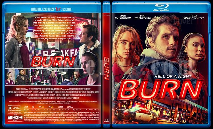 Burn (Cehennem Gecesi) - Custom Bluray Cover - English [2019]-3jpg