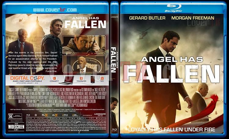 Angel Has Fallen (Kod Ad: Angel) - Custom Bluray Cover - English [2019]-1jpg