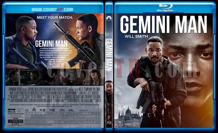 Gemini Man (İkizler Projesi) - Custom Bluray Cover - English [2019]-1jpg