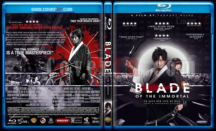 Blade of the Immortal (Mugen No Jnin) - Custom Bluray Cover - English [2017]-blade-immortal-2017jpg