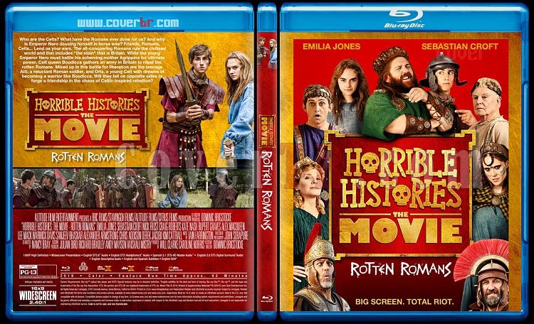 Horrible Histories: The Movie - Rotten Romans - Custom Bluray Cover - English [2019]-2jpg