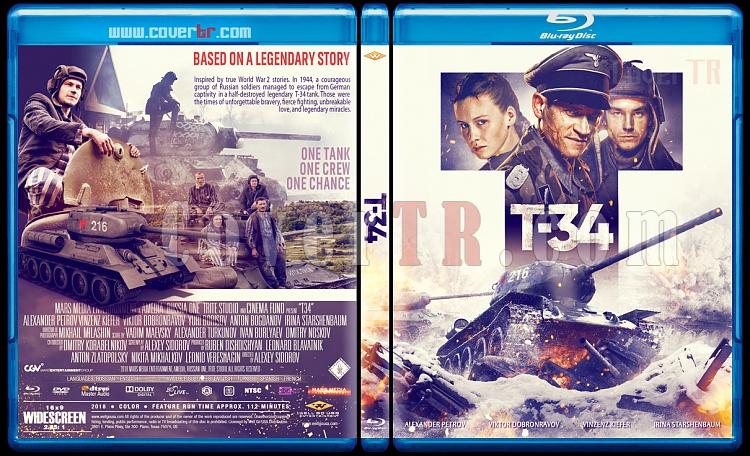 T-34 - Custom Bluray Cover - English [2018]-t-34jpg