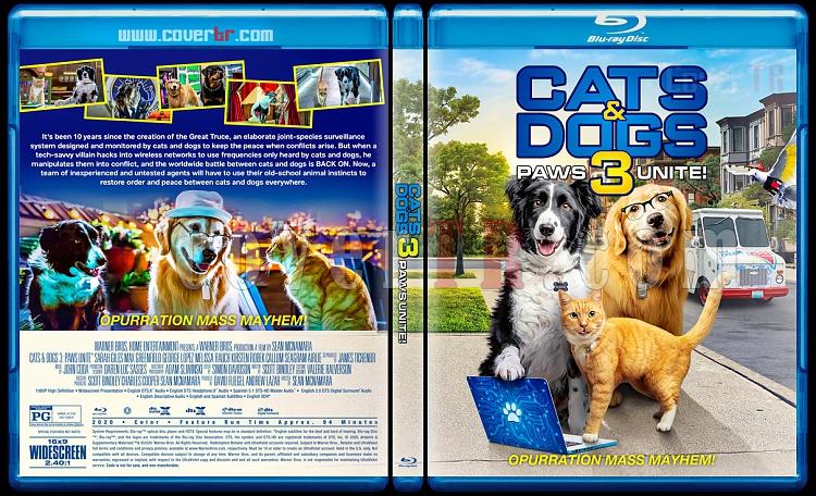 Cats & Dogs 3: Paws Unite - Custom Bluray Cover - English [2020]-1jpg