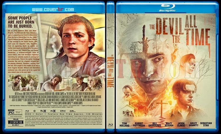 The Devil All the Time - Custom Bluray Cover - English [2020]-1jpg