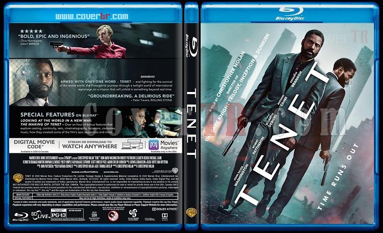 Tenet - Custom Bluray Cover - English [2020]-1jpg