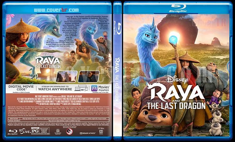 Raya and the Last Dragon (Raya ve Son Ejderha) - Custom Bluray Cover - English [2021]-2jpg