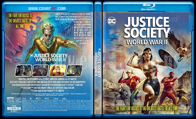Justice Society: World War II - Custom Bluray Cover - English [2021]-1jpg