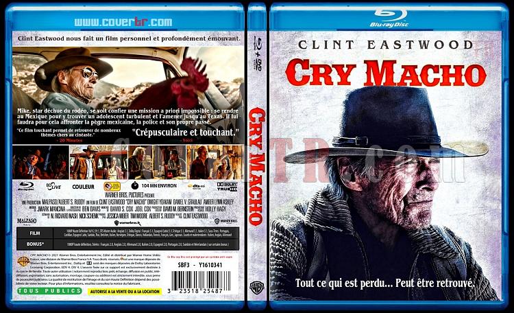 Cry Macho - Custom Bluray Cover - French [2021]-machojpg